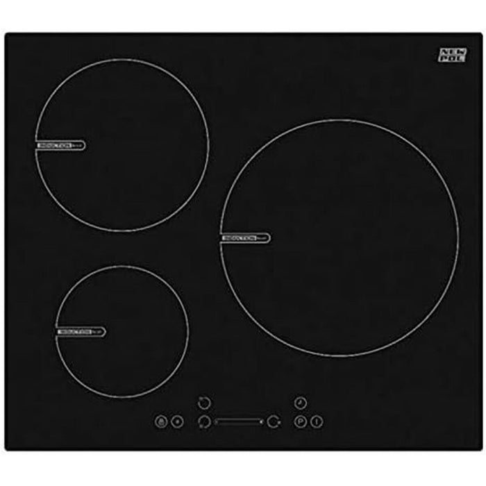 Plită cu Inducție NEWPOL NW3INDK1 59,4 cm 7400 W