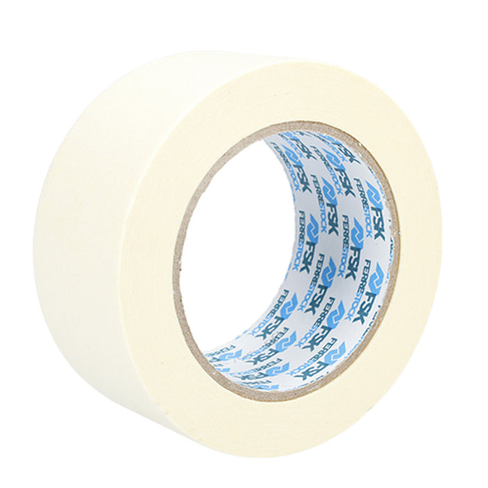 Bandă Adezivă Ferrestock Bej Alb 50 mm x 50 m