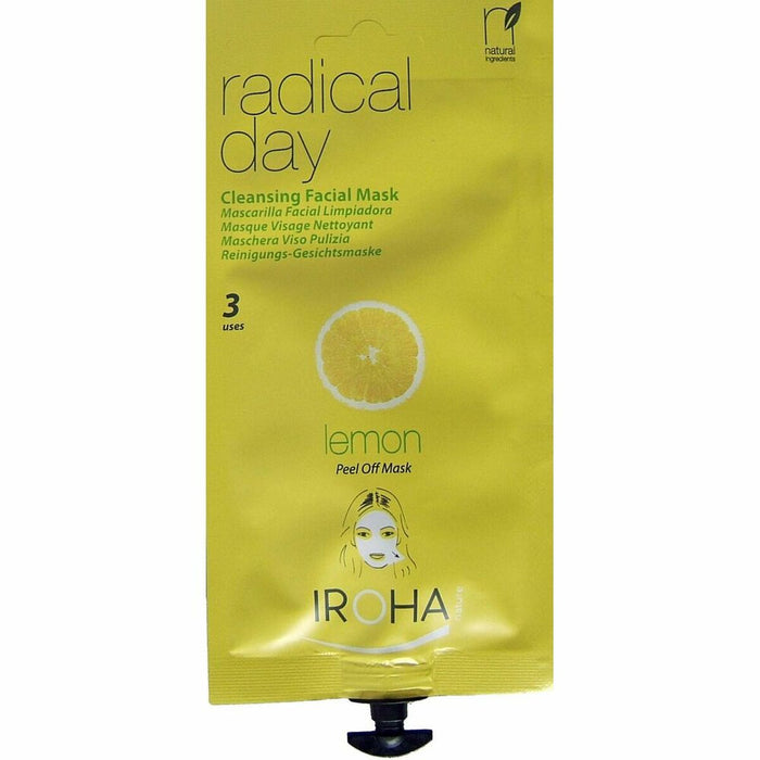 Mască de Față Peel Off Iroha IROHA55 Lămâie