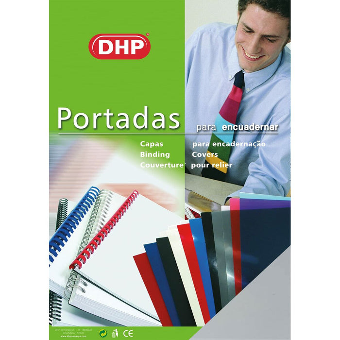 Coperți pentru legare DHP Transparent A4 PVC 100 Piese
