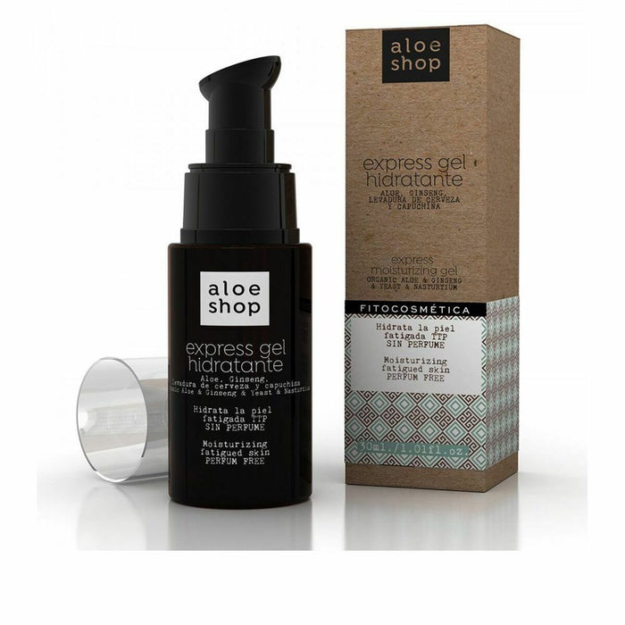 Gel de față Aloe Shop Express Hidratant Anti-oboseală (30 ml)