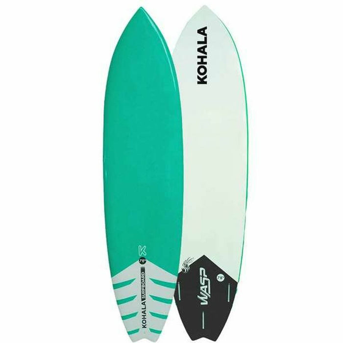 Masă de surf Epoxy Surf 7'6" Verde Rigidă