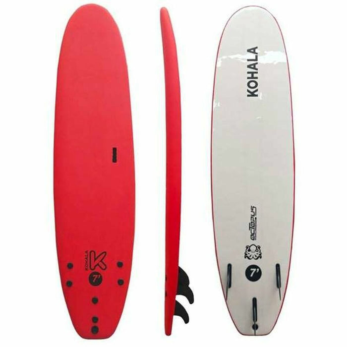 Masă de surf Soft 7' Roșu Rigidă
