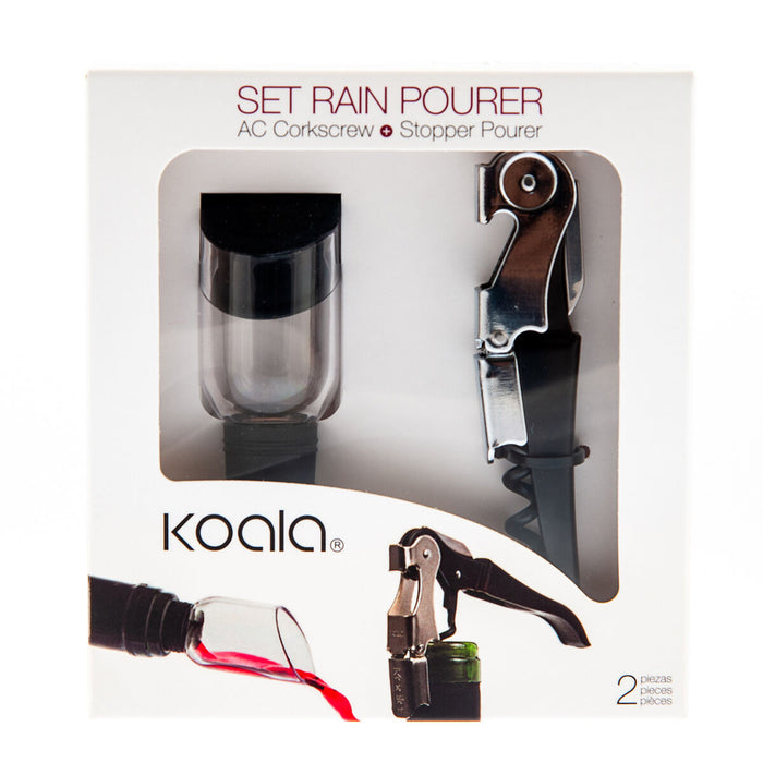 Set de Accesorii pentru Vin Koala Rain 2 Piese Metal