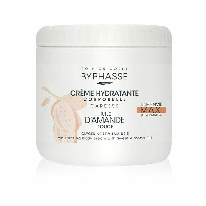 Cremă Corporală Hidratantă Byphasse Migdală Dulce (500 ml)