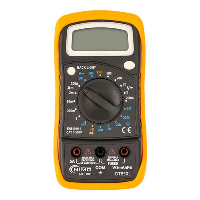 Multimetru NIMO DT-850L 145 x 72 x 40 mm