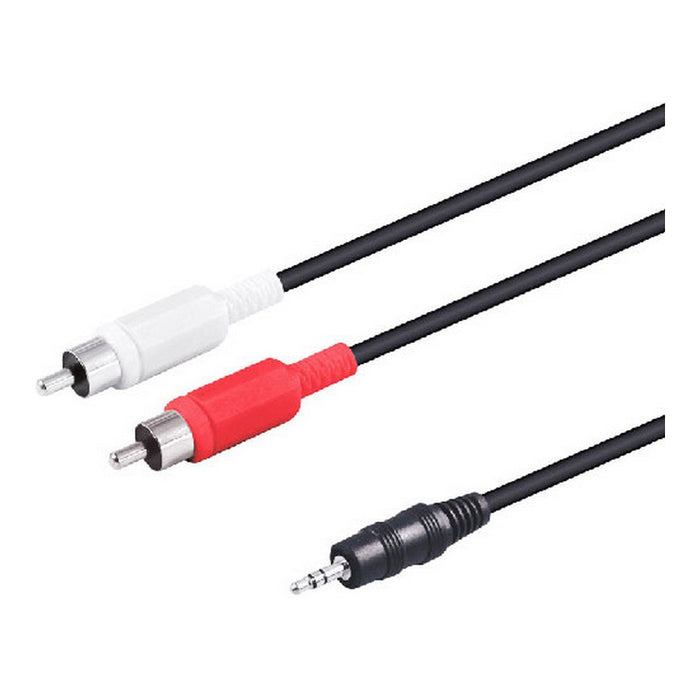 Cablu Audio Jack la 2 RCA NIMO 5 m