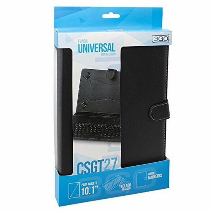 Husă pentru Tabletă și Tastatură 3GO CSGT27 10" Negru