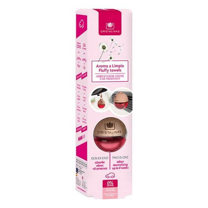 Odorizant pentru Mașină Cristalinas 1 Fluffy Towels Aer curat 6 ml
