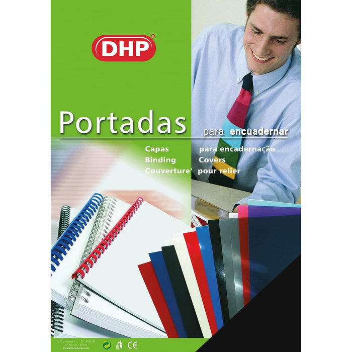 Coperți pentru legare DHP Negru A3 PVC 100 Piese