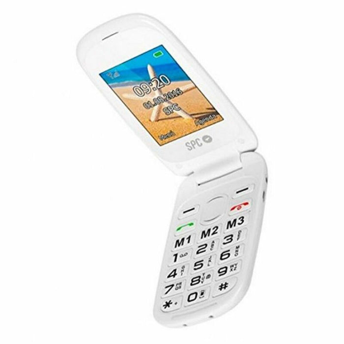 Telefon Mobil SPC Internet HARMONY WHITE Bluetooth FM 2.4" Alb