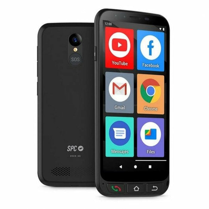 Telefon Mobil pentru Persoane Vârstnice SPC Zeus 4G 5,5" HD+ 1 GB RAM 16 GB MediaTek Helio A22 1 GB RAM 16 GB Negru