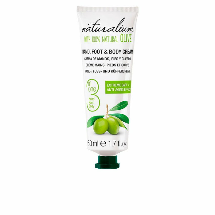 Cremă de Corp de Măsline Oliva 100% Naturalium 50 ml