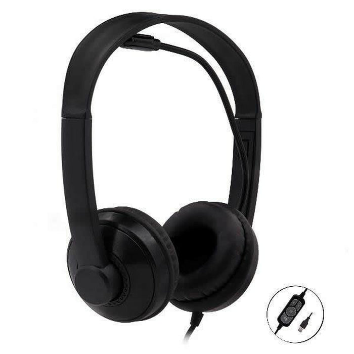 Căști cu Microfon Nilox NXAU0000001 Negru Gri