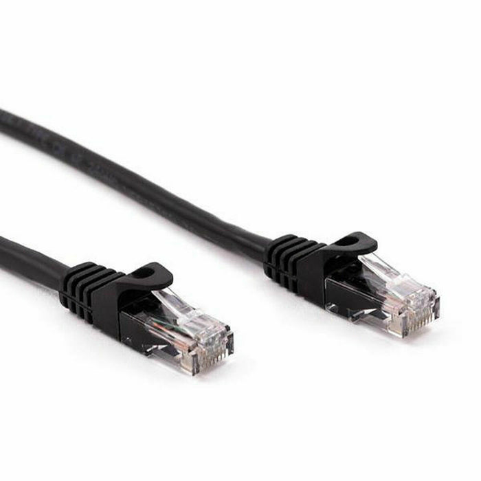 Cablu de Rețea Rigid UTP Categoria 6 Nilox (2 m) Negru