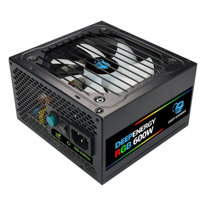 Sursă de Alimentare CoolBox DG-PWS600-MRBZ RGB 600W Negru 600 W