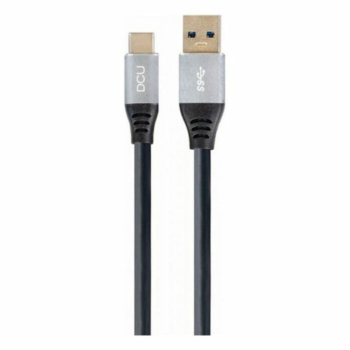 Cablu USB A la USB C DCU Negru (1,5M)