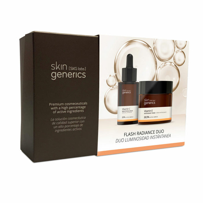 Set de Cosmetică Unisex Skin Generics Flash Radiance Duo 2 Piese