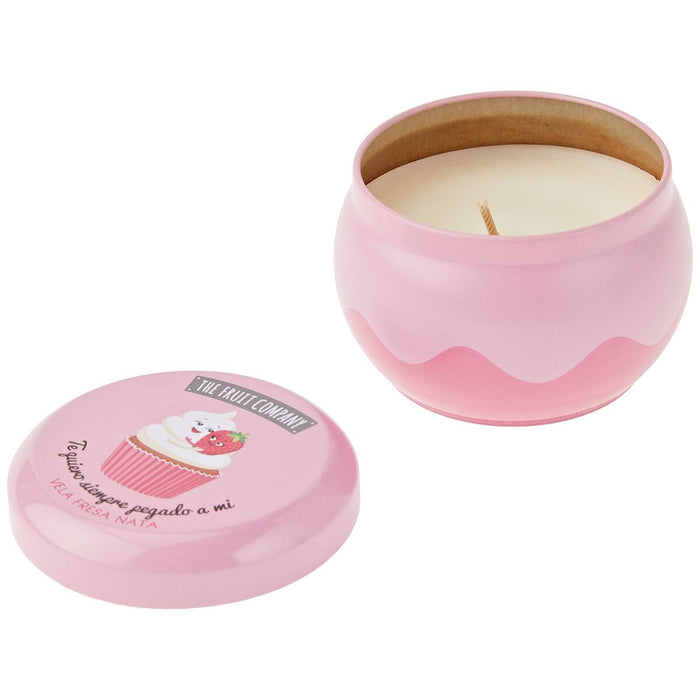 Lumânare Parfumată The Fruit Company Căpșună 150 g Smântână