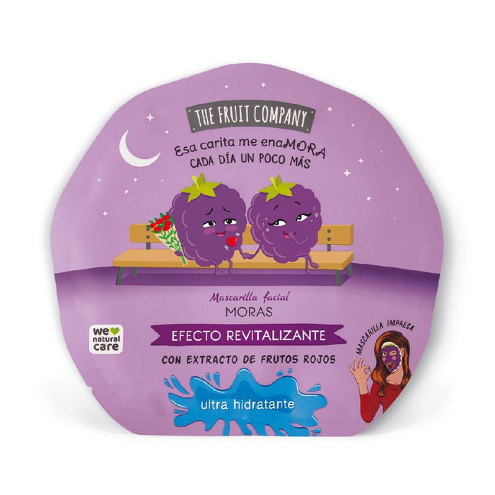 Mască de Față The Fruit Company 25 ml Mure Revitalizantă