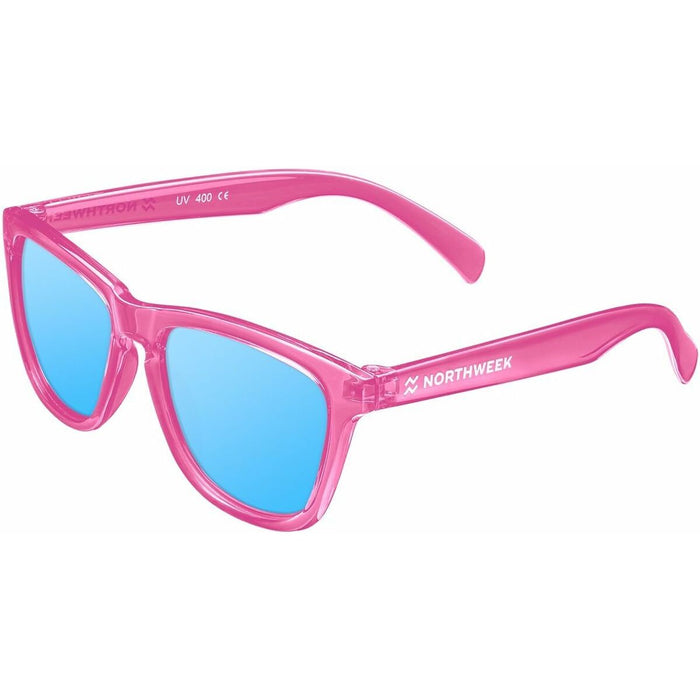 Ochelari de Soare pentru Copii Northweek Kids Bright Ø 47 mm Albastru Roz