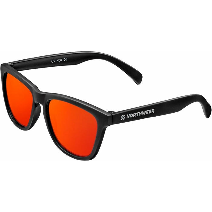 Ochelari de Soare pentru Copii Northweek Kids Ø 45 mm Roșu Negru