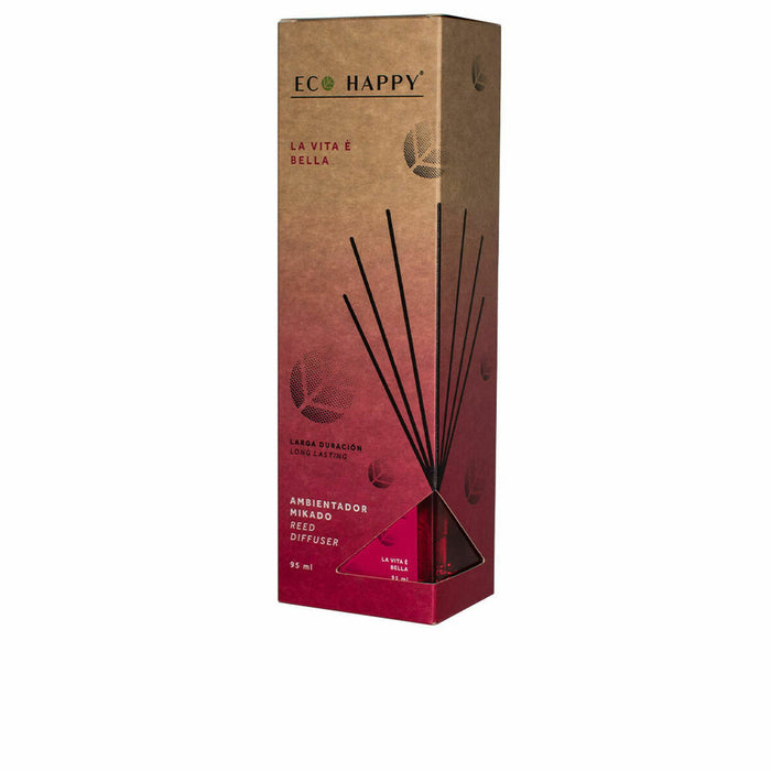 Bețișoare Parfumate Eco Happy La Vita é Bella (95 ml)