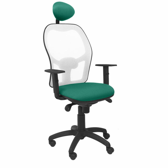 Scaun de birou cu pat Jorquera P&C ALI456C Verde Smarald