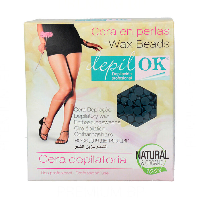 Perle de Ceară Epilatoare Depil Ok Albastru 1 Kg