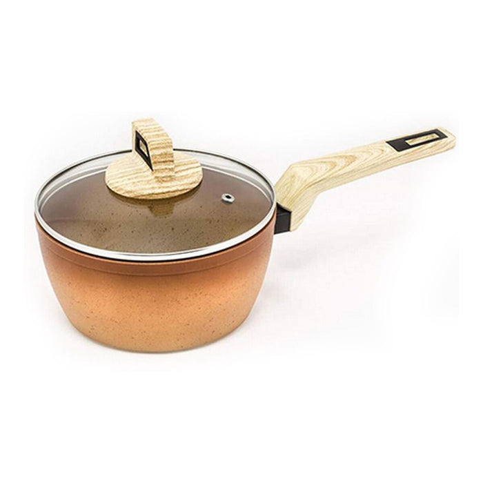 Caserolă cu capac Amercook Teracotă Ø 18 cm