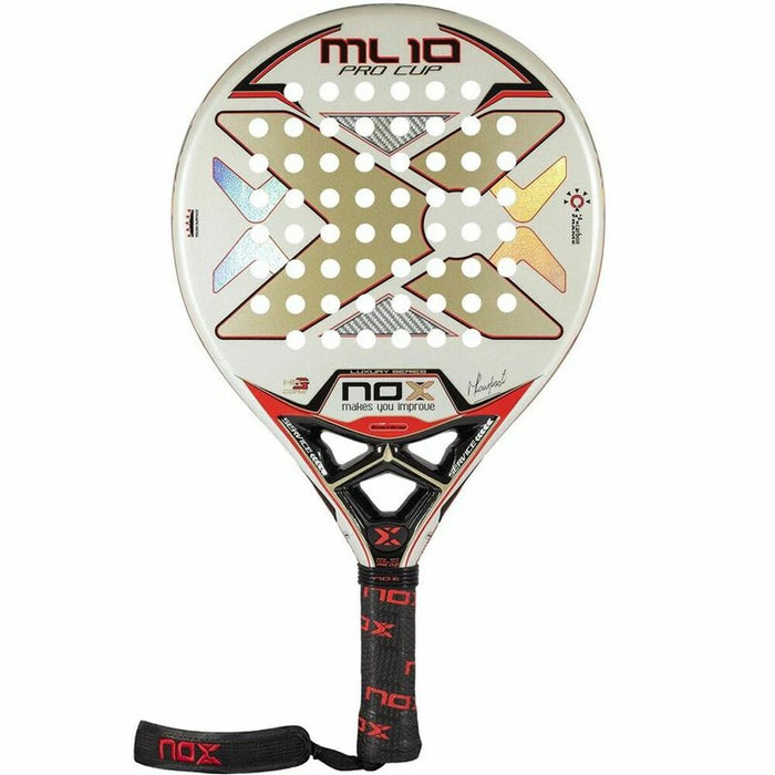 Paletă de Padel Nox ML 10 LP CUP22 Alb