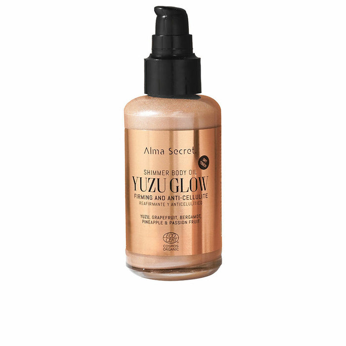 Ulei de Corp Anticelulitic Alma Secret Yuzu Glow 100 ml Iluminator
