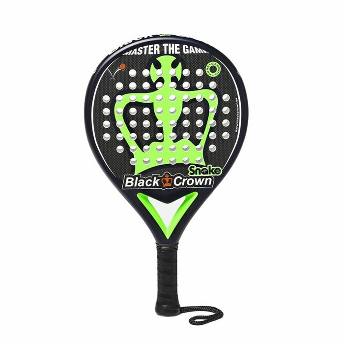Paletă de Padel Black Crown Snake Verde lămâie