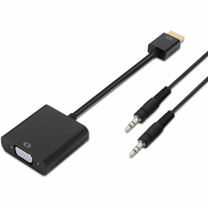 Adaptor HDMI la SVGA cu Audio Aisens A122-0126 Negru 10 cm