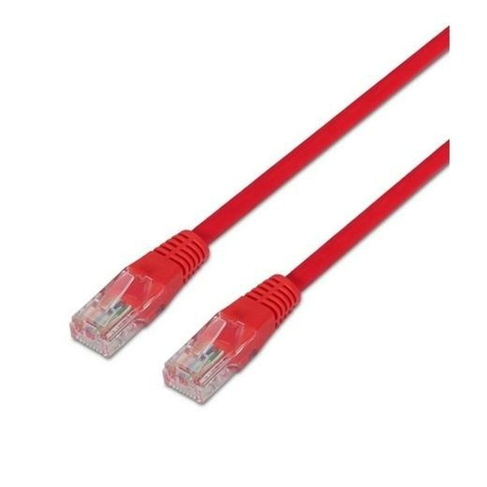 Cablu de Rețea Rigid UTP Categoria 6 Aisens A135-0240 Roșu 3 m