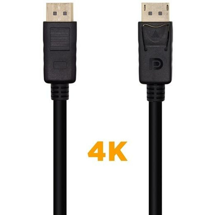 Cablu DisplayPort Aisens A124-0387 Negru 5 m