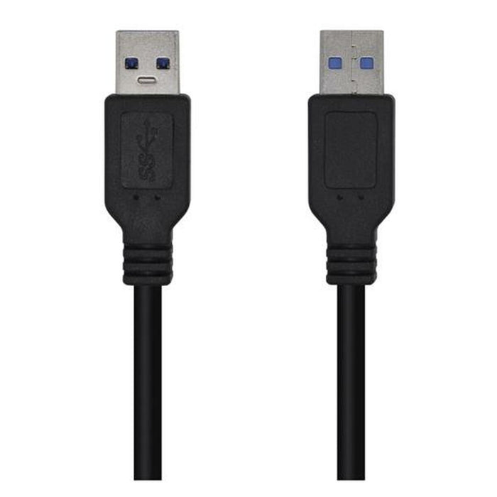 Cablu USB Aisens A105-0446 Negru 1 m (1 Unități)