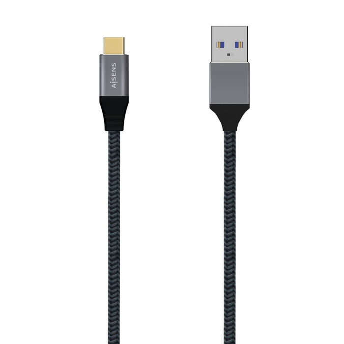Cablu USB A la USB-C Aisens A107-0632 1,5 m Gri (1 Unități)