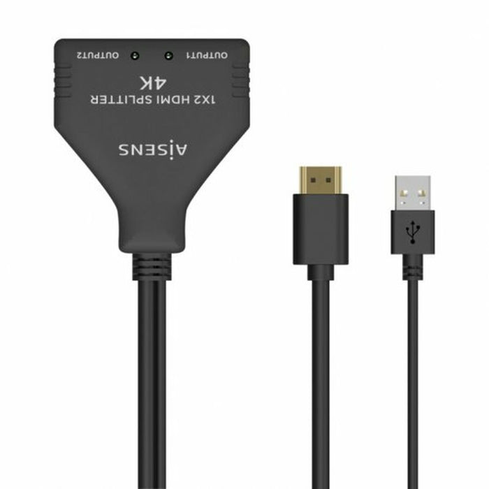Adaptator de Curent Aisens A123-0654 HDMI HDCP HDMI x 2