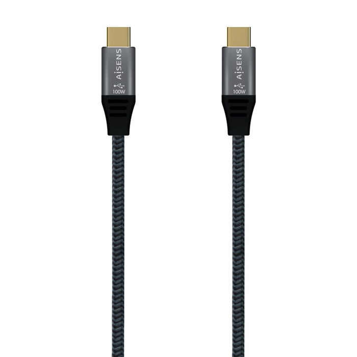 Cablu USB-C Aisens A107-0670 60 cm Gri (1 Unități)