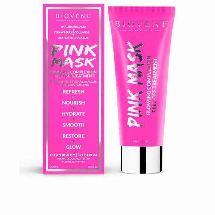 Mască de Față Peel Off Biovène Pink 75 ml