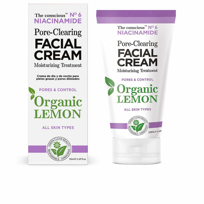 Cremă de Curățare The Conscious Niacinamide Lămâie 50 ml