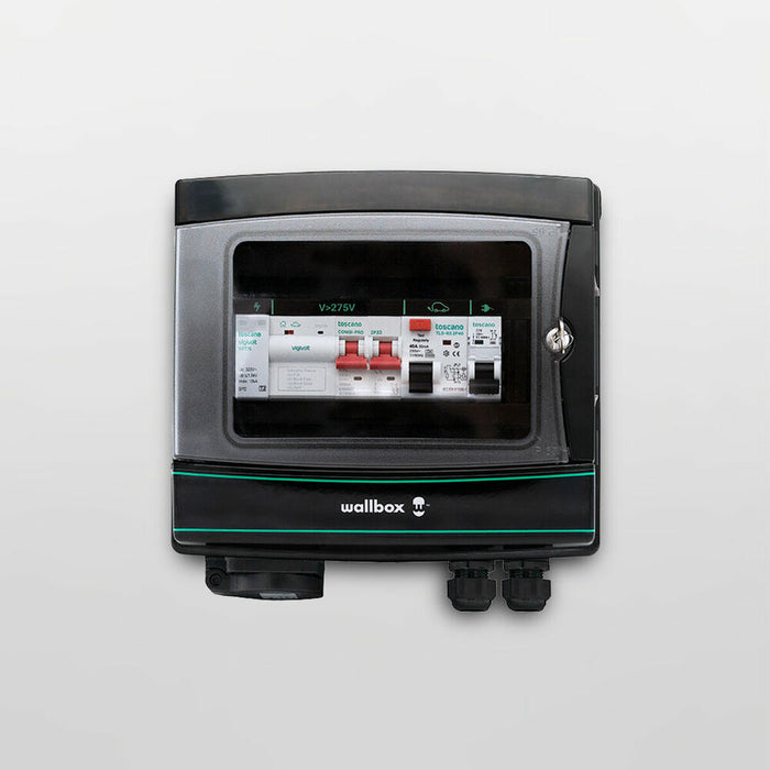Protecție împotriva supratensiunilor Wallbox Fuse Box Pro A+ MCB Curva