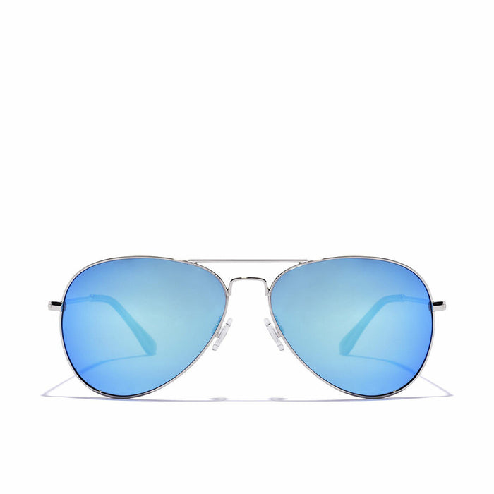 Ochelari de Soare Unisex Hawkers Hawk Argintiu Albastru Polarizați (Ø 54 mm)