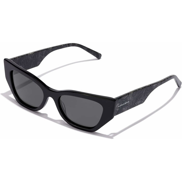 Ochelari de Soare Unisex Hawkers Manhattan Negru Ø 50 mm
