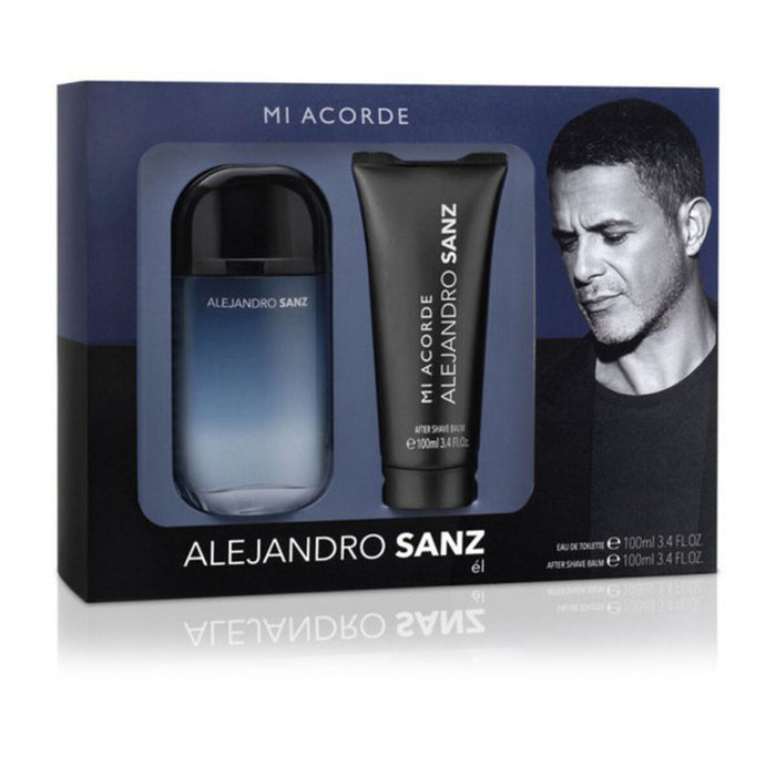 Set de Parfum Bărbați Mi Acorde Alejandro Sanz EDT (2 pcs)