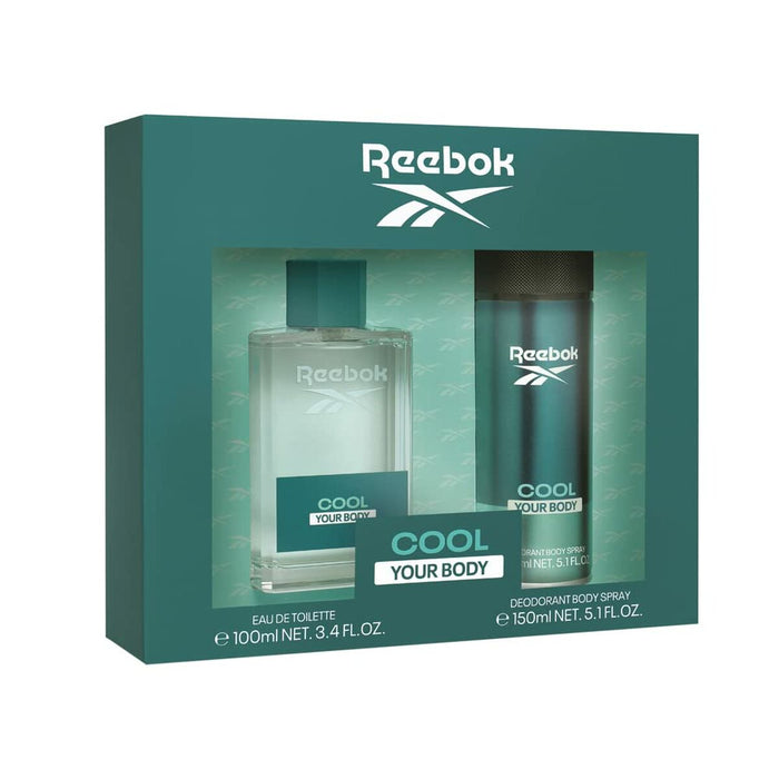 Set de Parfum Bărbați Reebok EDT Cool Your Body 2 Piese
