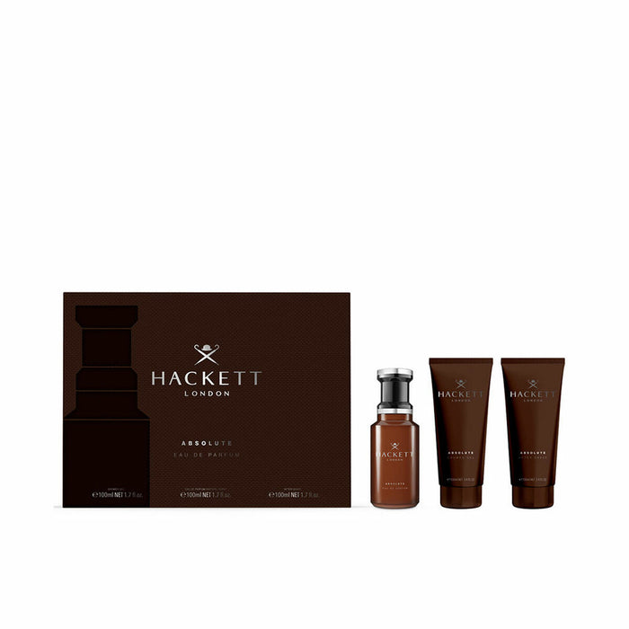 Set de Parfum Bărbați Hackett London EDP Absolute 3 Piese