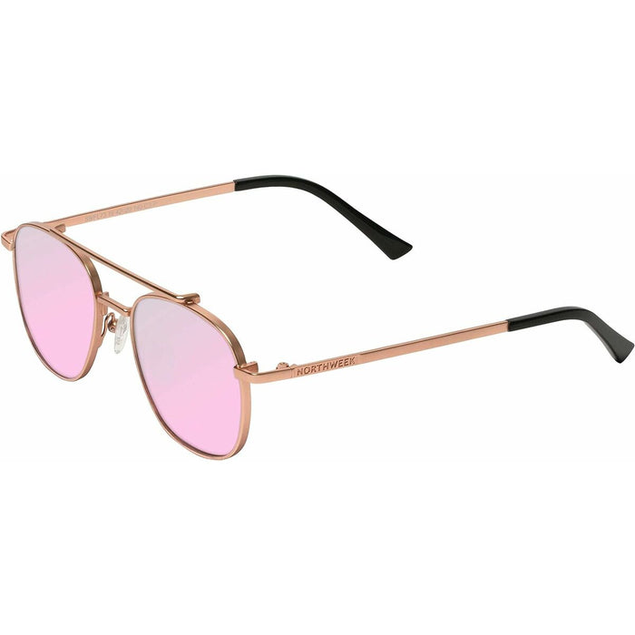 Ochelari de Soare Unisex Northweek Falcon Ø 42 mm Roz Auriu*