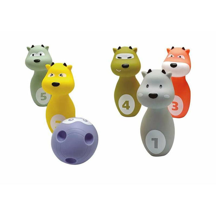 Joc de Popice 16 cm animale
